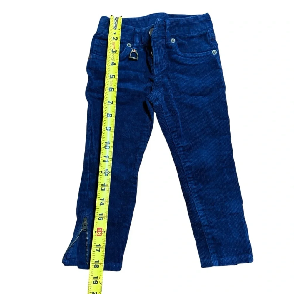 Ralph Lauren Toddler Unisex Blue Corduroy Pants/Jeans -Size 2T